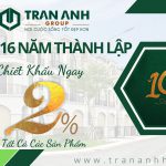 kỷ niệm 16 năm thành lập Trần Anh Group