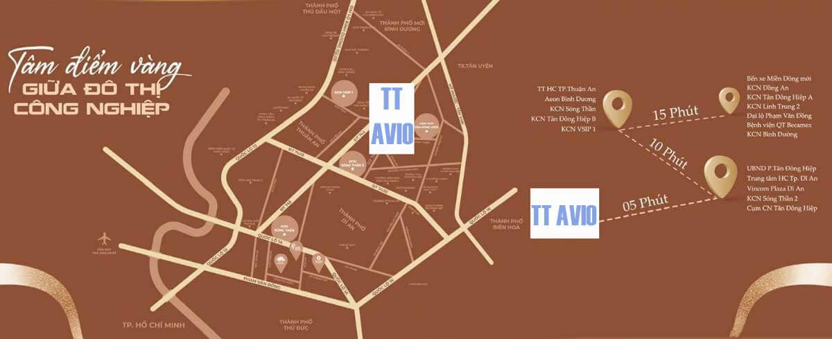 TT Avio – Phong cách sống thông minh giữa trung tâm Dĩ An 3