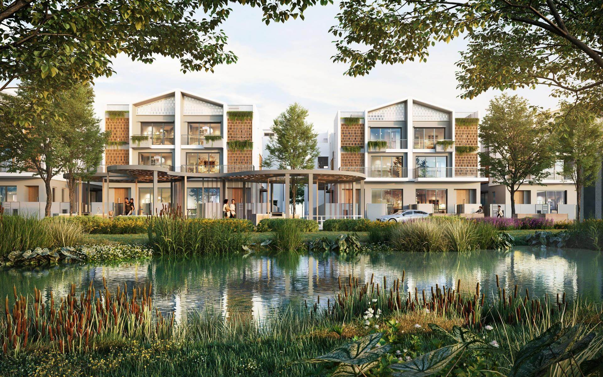 Nhà phố - biệt thự xây sẵn The Meadow Bình Chánh 1