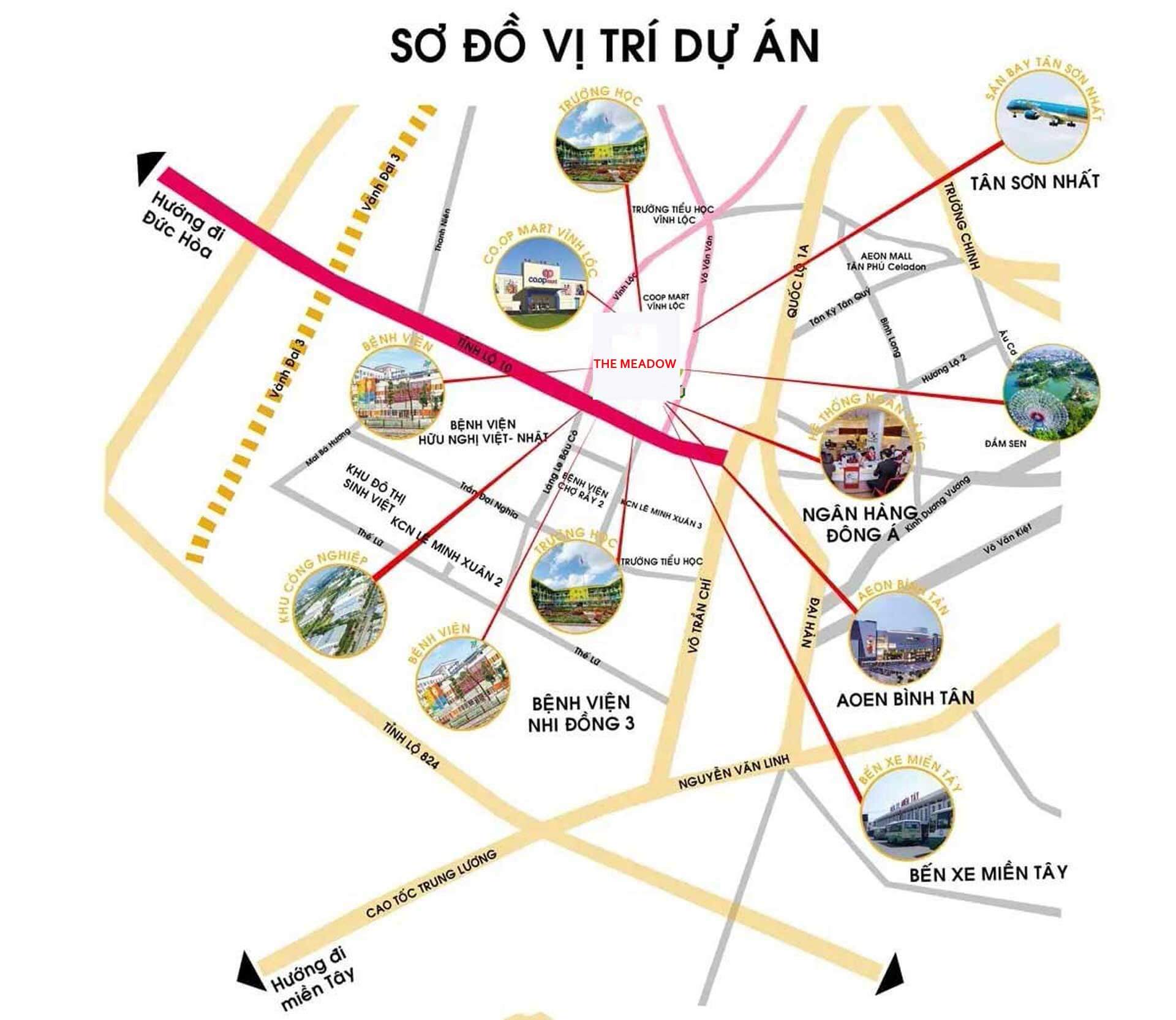 Nhà phố - biệt thự xây sẵn The Meadow Bình Chánh 3