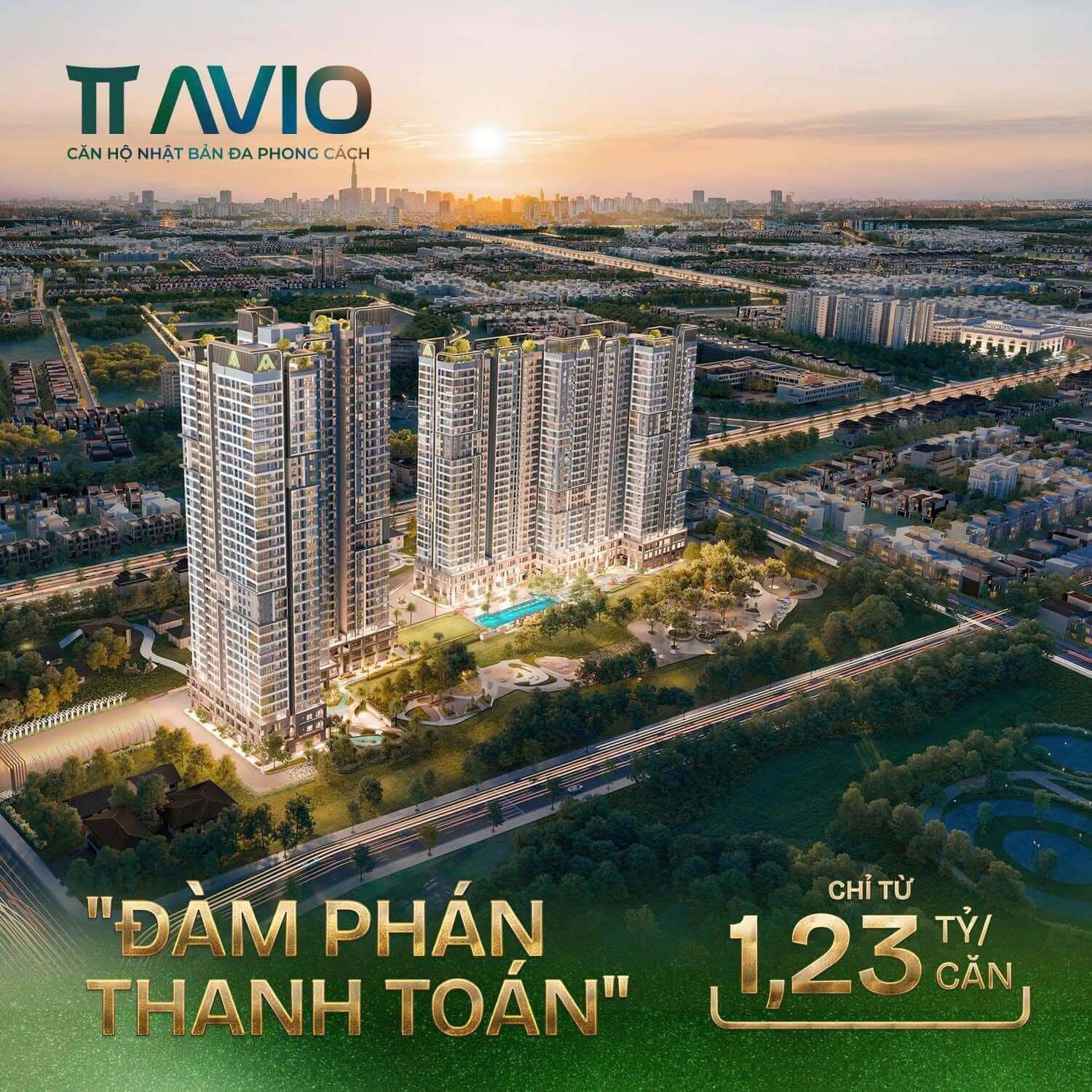 Chính sách thanh toán căn hộ TT Avio 2