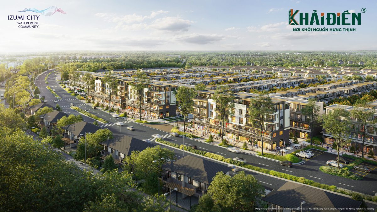 Tổng thể dự án Izumi City