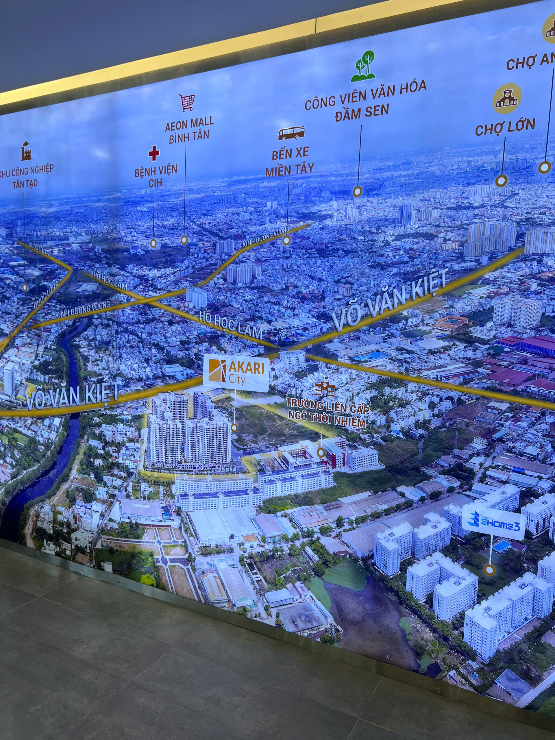 Vị trí Akari City
