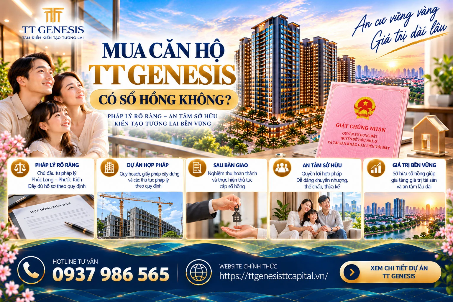 Mua Căn Hộ TT Genesis Có Sổ Hồng Không?